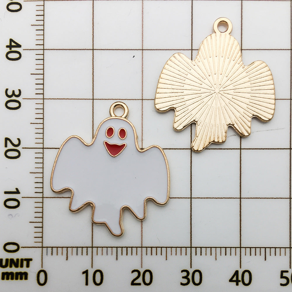 Halloween Enamel Jewelry Pendants - Alloy DIY Charms