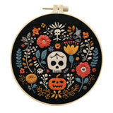 Halloween Embroidery Material Pack