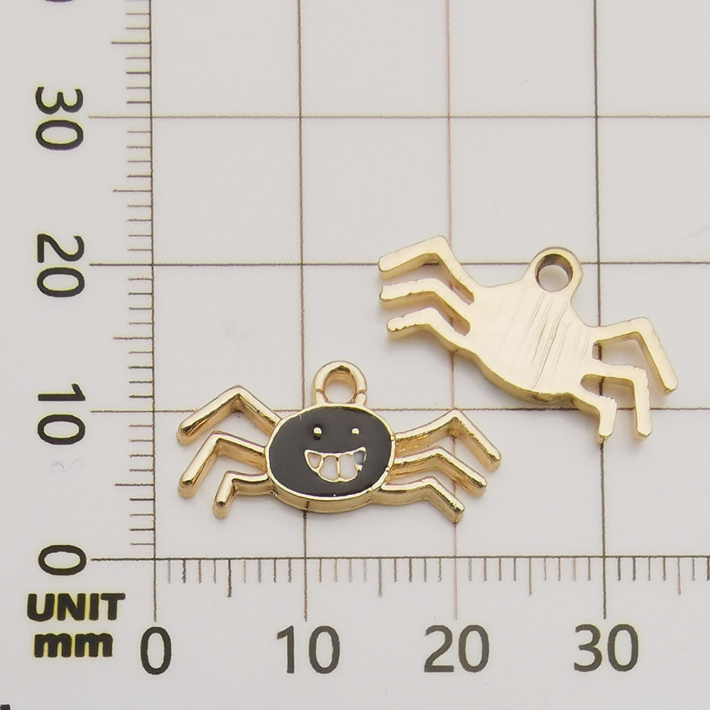 Halloween Enamel Jewelry Pendants - Alloy DIY Charms