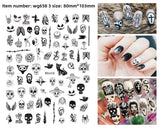 Halloween Nail Stickers - Vinyl