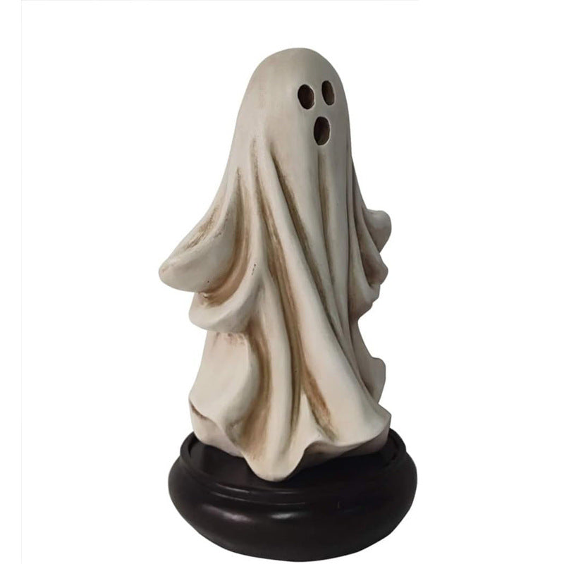 Ghost Incense Holder Halloween Decor - Resin