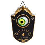 Halloween One-Eyed Doorbell Decoration with Sound - Plastic