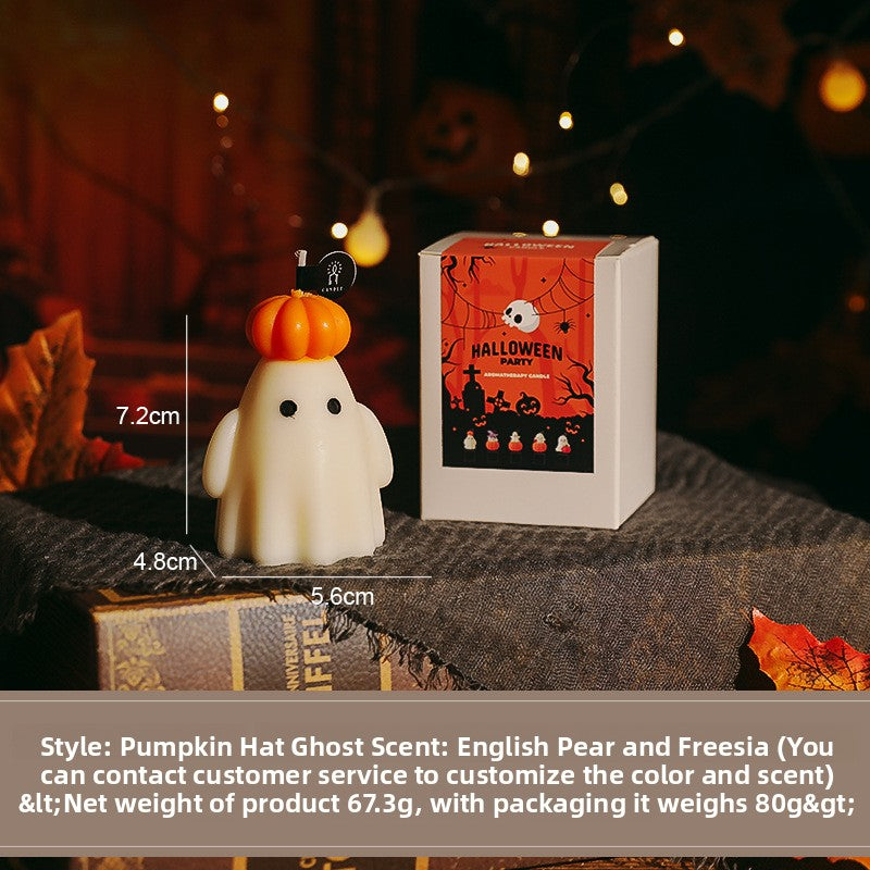 Halloween Pumpkin Scented Candles