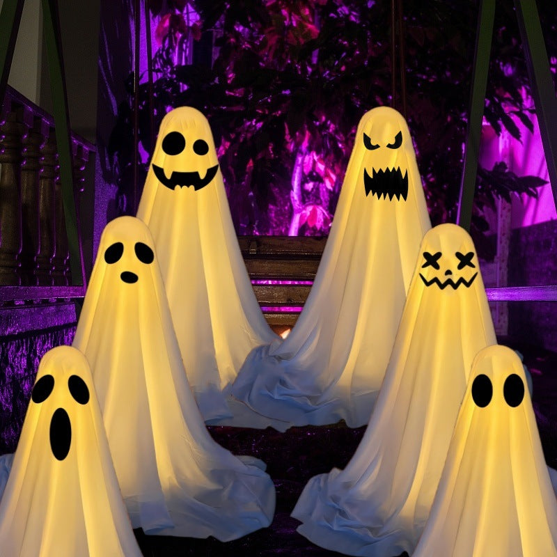 Halloween Light-Up Ghost Decoration