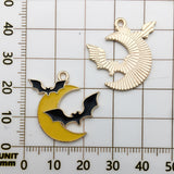 Halloween Enamel Jewelry Pendants - Alloy DIY Charms