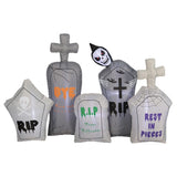Halloween Inflatable Tombstone Decoration - 2.4 m - Polyester