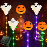 Halloween Solar Pumpkin Garden Stake Light