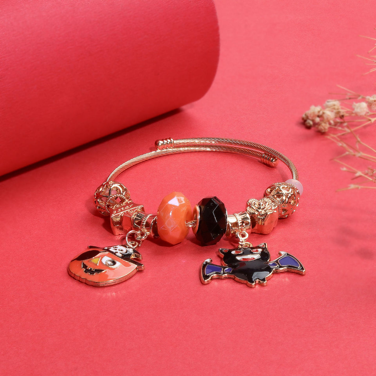 Halloween DIY Beaded Bracelet