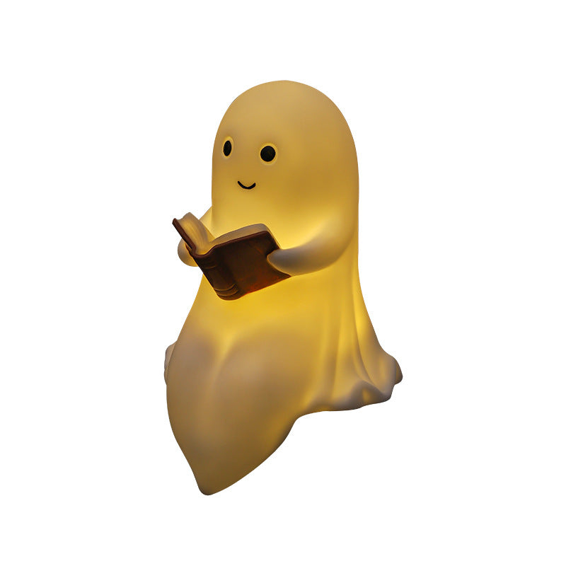 Halloween Reading Ghost Night Light