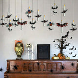 Halloween LED Floating Candles with Magic Wand Control