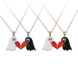 Halloween Cartoon Enamel Magnetic Necklace