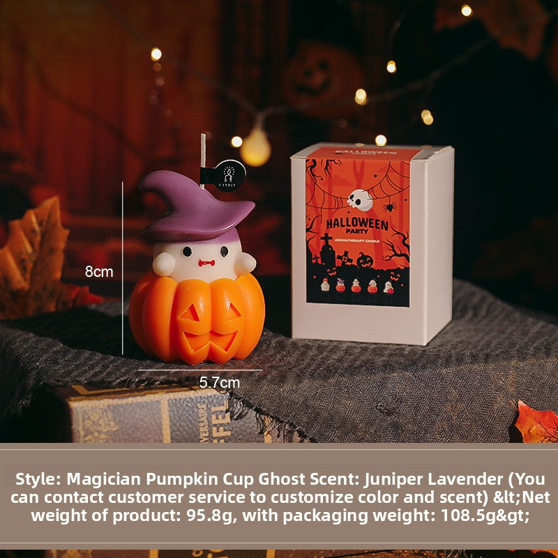 Halloween Pumpkin Scented Candles