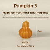 Halloween Pumpkin-Shaped Scented Candles