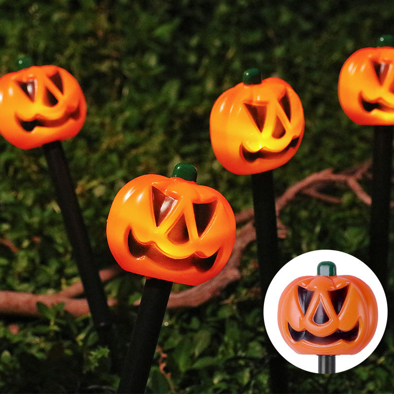 Halloween Solar Pumpkin Garden Stake Light