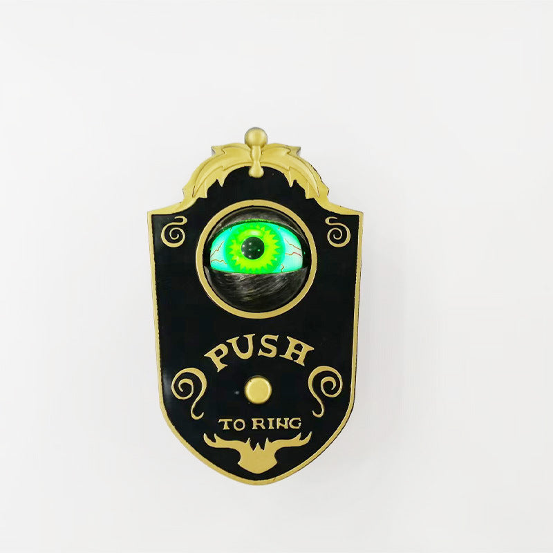 Halloween Eyeball Doorbell Decoration - PVC