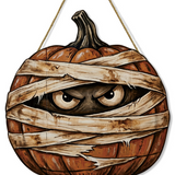 Halloween Wooden Hanging Door Sign