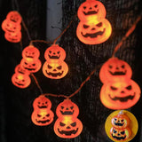 Halloween LED String Lights Pumpkin Ghost Decor
