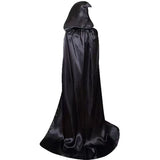 Adult Grim Reaper Hooded Cape - Halloween Costume - Satin