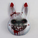 Halloween Rabbit Face Mask - Plastic