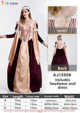 Halloween Witch Costume Dress - Cotton