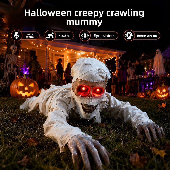 Halloween Electric Crawling Ghost Decoration