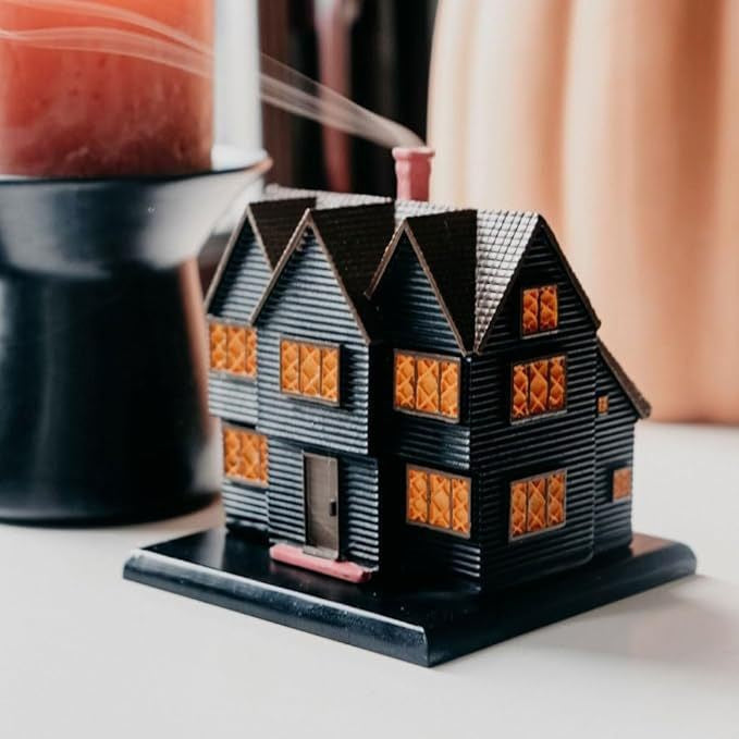 Halloween and Christmas House Incense Burner