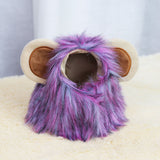 Halloween Lion Mane Hat for Dogs and Cats - Acrylic