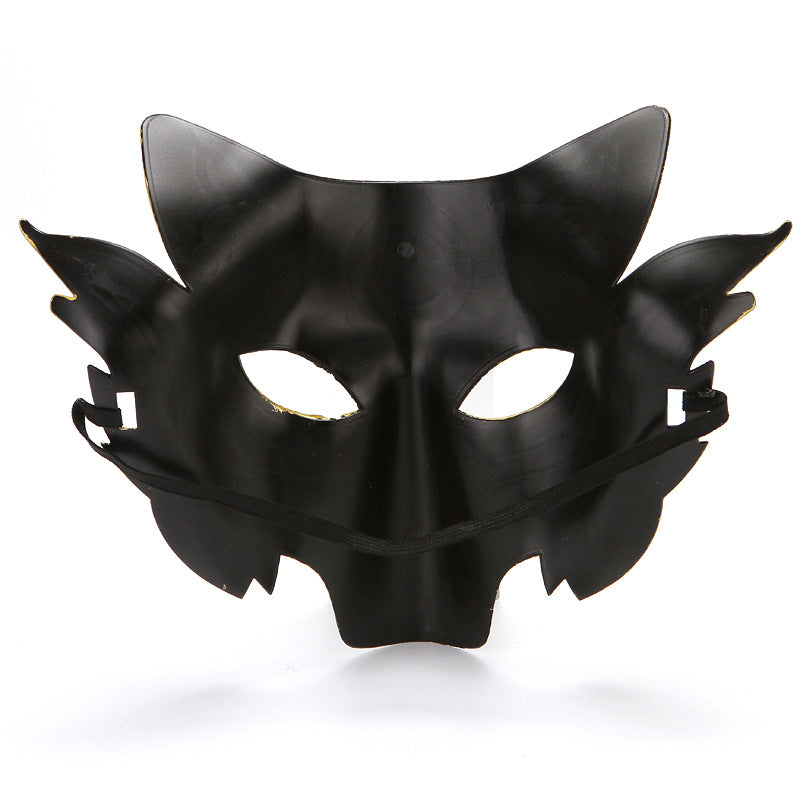 Halloween Wolf Head Masquerade Mask - Plastic