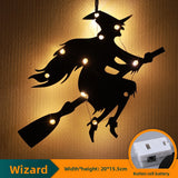 Halloween Light-Up Hanging Decorations - Plastic