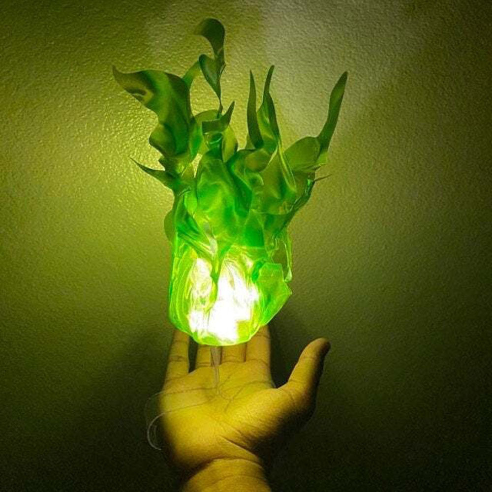 Floating Fireball Hand Lamp Halloween Decor - Cloth