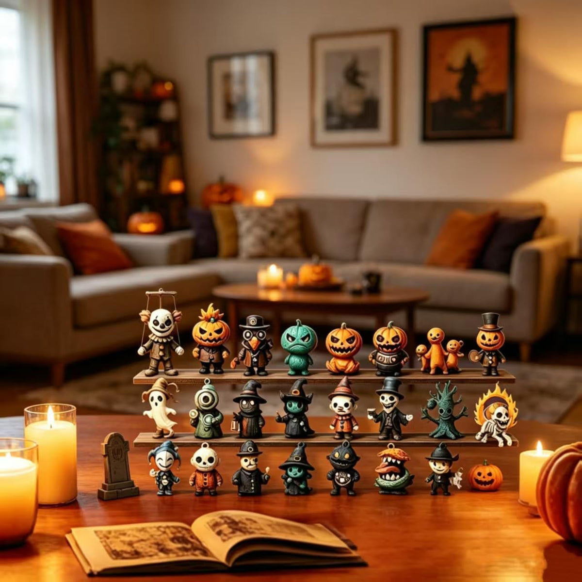 Halloween Figure Advent Calendar - Acrylic