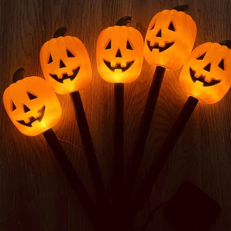 Halloween Solar Pumpkin Garden Stake Light