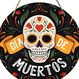 Halloween Wooden Door Sign