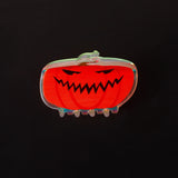 Halloween Pumpkin Ghost Hair Clip - PVC
