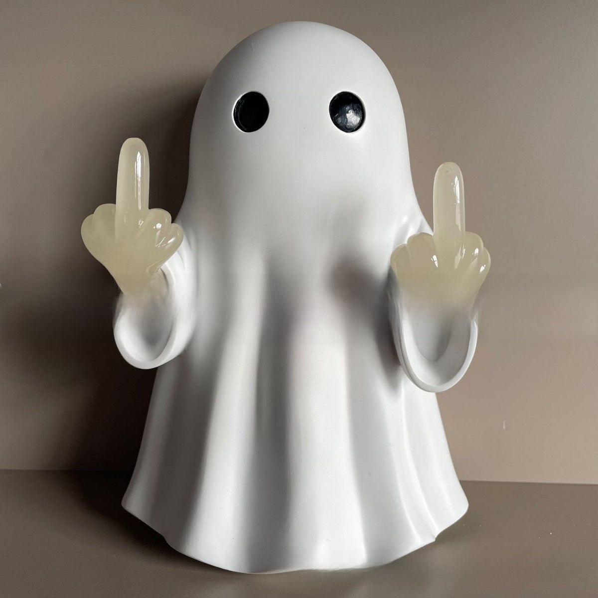 Halloween Middle Finger Ghost Night Light