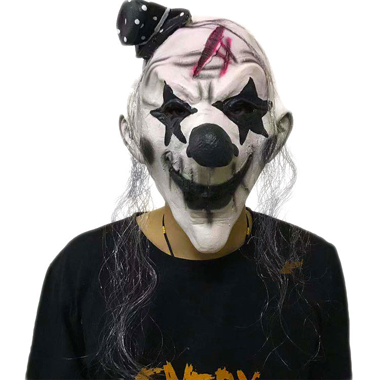 Halloween Latex Clown Costume Mask