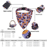 Halloween Pet Bandana Collar - Adjustable - Cloth