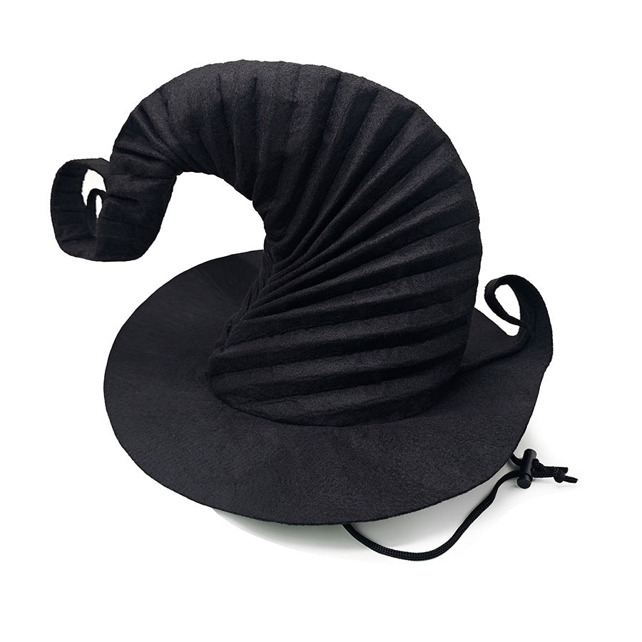 Halloween Witch Hat with Chin Cord - Polyester
