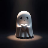 Halloween White Ghost Resin Ornament