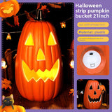 Halloween LED Pumpkin Decorations - Plastic