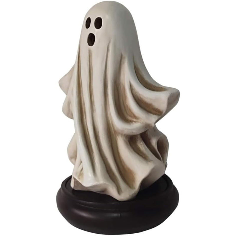 Ghost Incense Holder Halloween Decor - Resin
