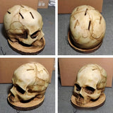 Halloween Skull Figurine - Resin