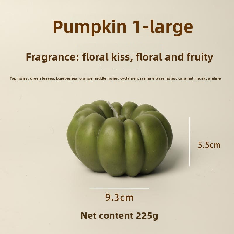 Halloween Pumpkin-Shaped Scented Candles