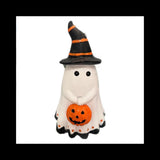 Halloween Ghost Pumpkin Resin Ornament