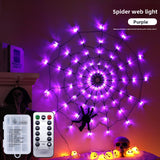 Halloween Glowing Spider Lights