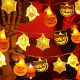 Halloween LED String Lights - Battery Box Power