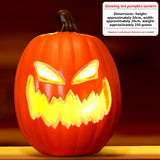 Halloween Light-Up Pumpkin Lantern - Plastic