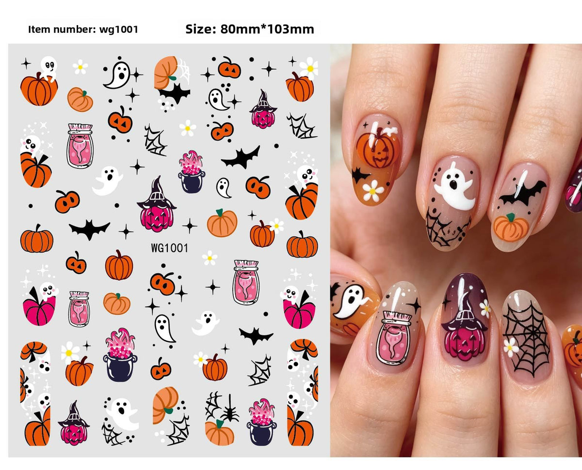 Halloween Nail Stickers - Vinyl