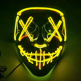Halloween LED V-Shaped Mask - PVC