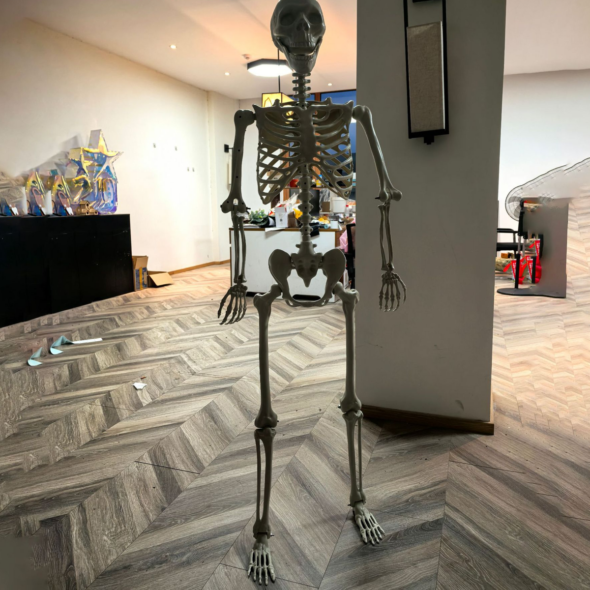 Halloween Plastic Skeleton Decoration